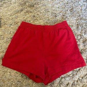 Soffe Women's Athletic Shorts - Red
